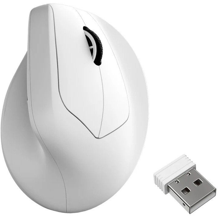 Keychron M5 8K Wireless Egér - Fehér, Vertikális (M5-A24)