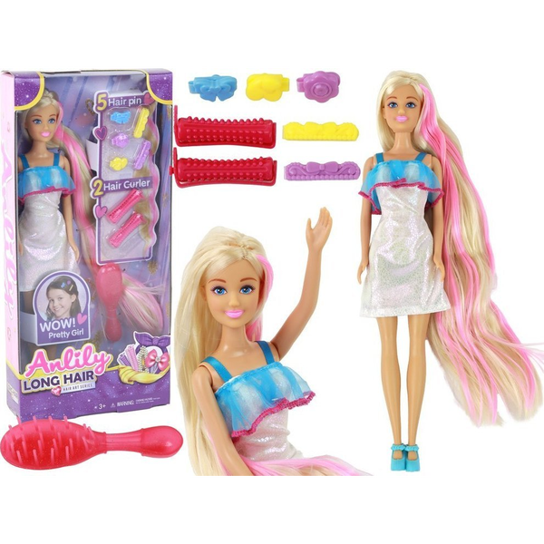 Anlily Dolls Hosszú Szőke Haj Frizura Frizurák