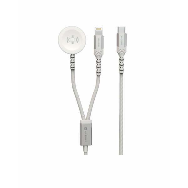 Cargador Para Apple Watch + Lightning Con Conector Usb-c De 1,2 M