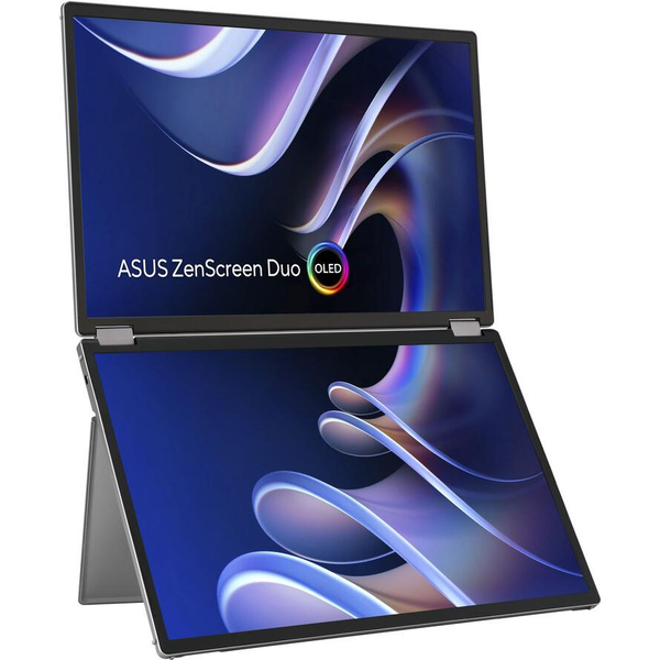 ASUS ZenScreen Duo OLED MQ149CD 14" hordozható monitor ezüst