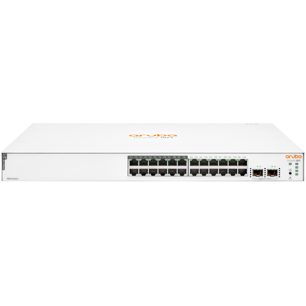 Switch Aruba JL813A Instant On 1830, 24 porturi Gigabit 12p Class4 PoE 2SFP 195W
