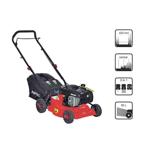 NAC Fűnyíró 42cm BRIGGS & STRATTON 125cc