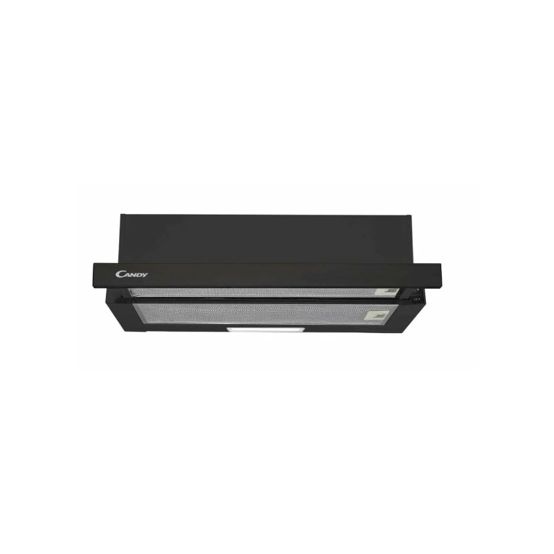 Candy CBT625/2B/1 Beépíthető Teleszkópos Páraelszívó 60cm Fekete LED (CBT625/2B/1)