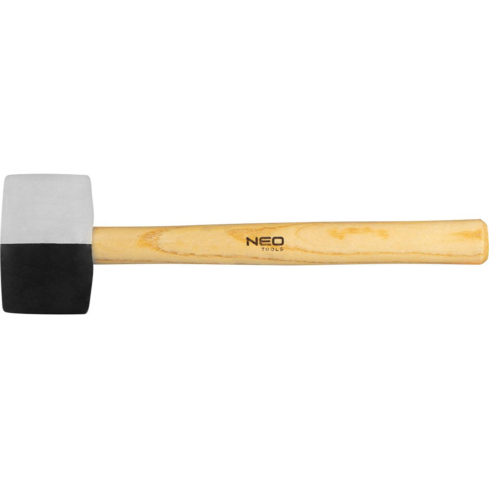 GTX Neo 25-067 Gumikalapács, 58 mm, 450 g, Fekete/Fehér (25-067)