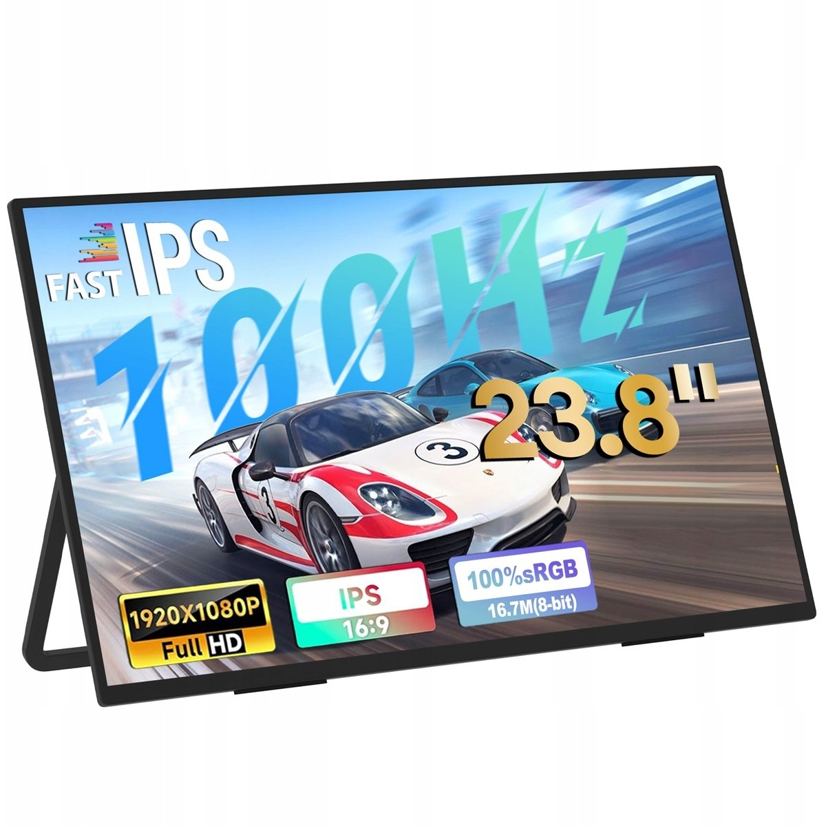 ZEUSLAP Z23Lite hordozható monitor 23,8" Full HD (6974065452415)