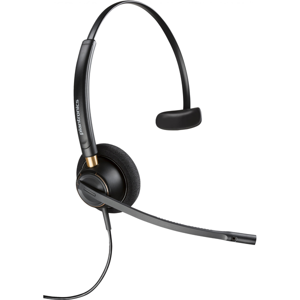 Căști HP Poly EncorePro 510 Mono cu decuplare rapidă, negru