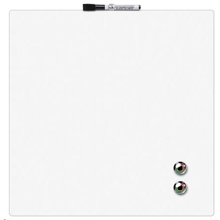 Rexel Üzenőtábla, mágneses, írható, fehér, 36x36 cm (VN3802, 1903802) (VN3802, 1903802)