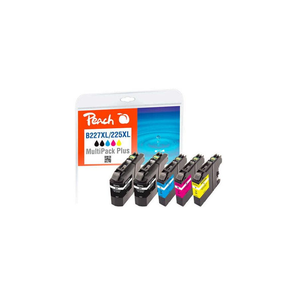 Peach 319377 inktcartridge 4 stuk(s) Compatibel Hoog (XL) rendement Zwart, Cyaan, Magenta, Geel