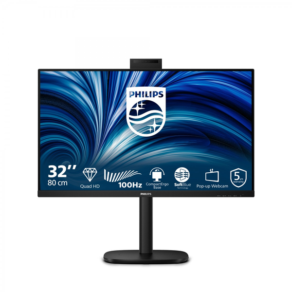 LED Monitor Philips 32B2U3601H/00 31,5" 2560 x 1440 px IPS / PLS