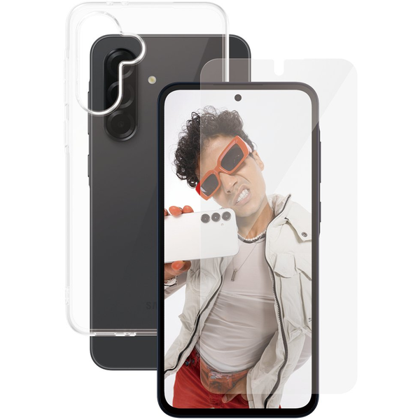 PanzerGlass SAFE. by ® 2-in-1 Bundle Samsung Galaxy A36 5G | BULK Číra ochranná fólia na displej 50 kusov