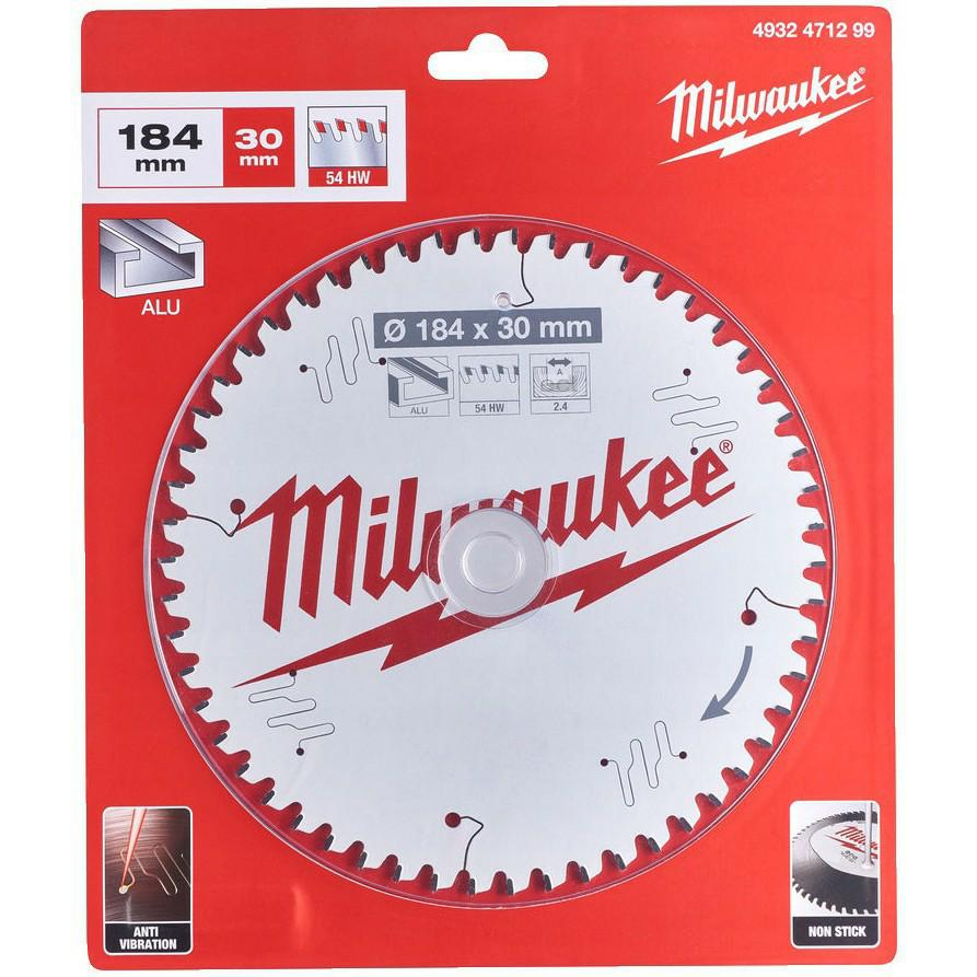 Milwaukee 4932471299 Körfűrészlap - 184x30x2,4 mm, Fogszám: 54 db (4932471299)