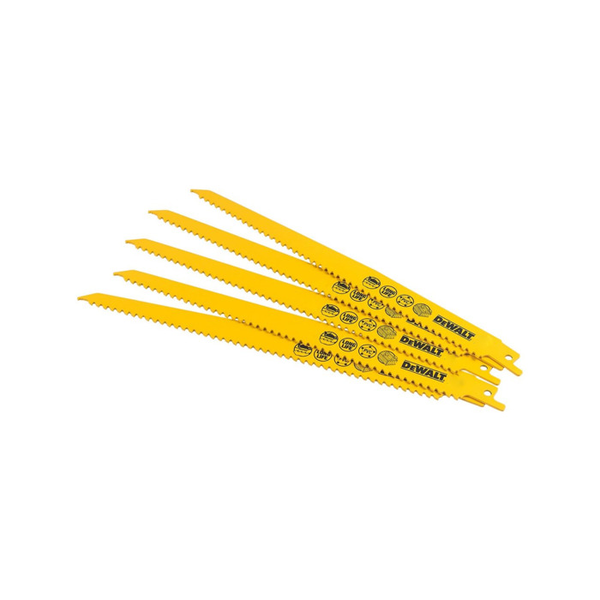 DEWALT PILOVÉ LISTY NA DŘEVO DT2363 228MM 5KS