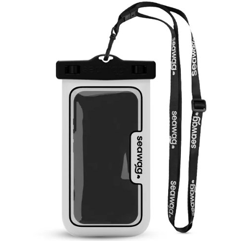 SEAWAG NEXTW1 pokrowiec na telefon komórkowy 17,3 cm (6.8") Etui zamykane Czarny, Biały