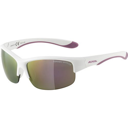 Alpina Flexxy Youth HR fehér matt-lila (4003692293626)