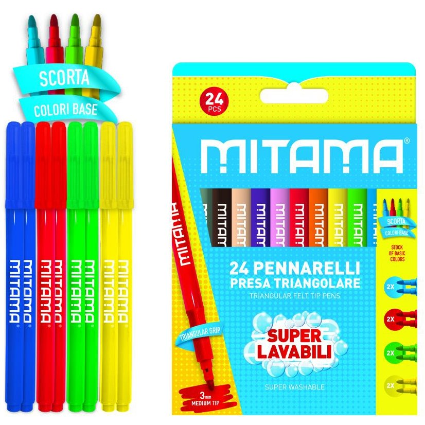 MITAMA washable 3 mm/24 pcs (61996)