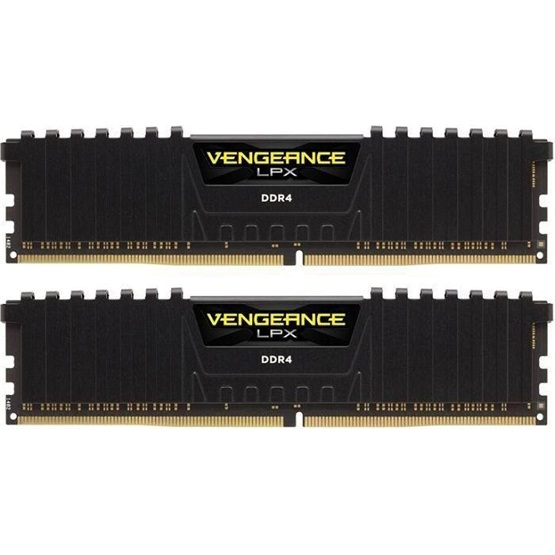 Corsair Vengeance LPX DDR4 2666MHz 32GB (2x16GB) fekete memória (CMK32GX4M2A2666C16)