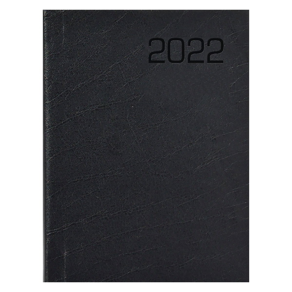 Toptimer Economic 88 x 120mm 2022 Mini zsebnaptár - Fekete