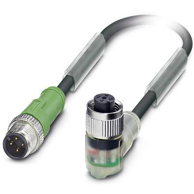 Sensor/Actuator cable SAC-4P-M12MS/3,0-PUR/M12FR-3L 1668548 Phoenix Contact (1668548)