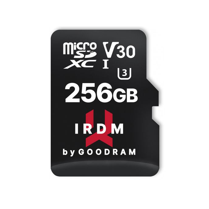 Goodram IRDM 256 GB MicroSDXC UHS-I Trieda 10 (IR-M3AA-2560R12)