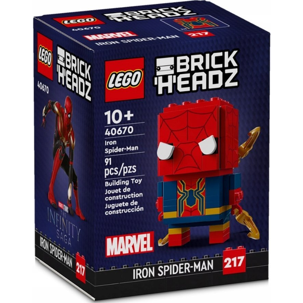 Stavebnice Lego BrickHeadz 40670 - Iron Spider-Man