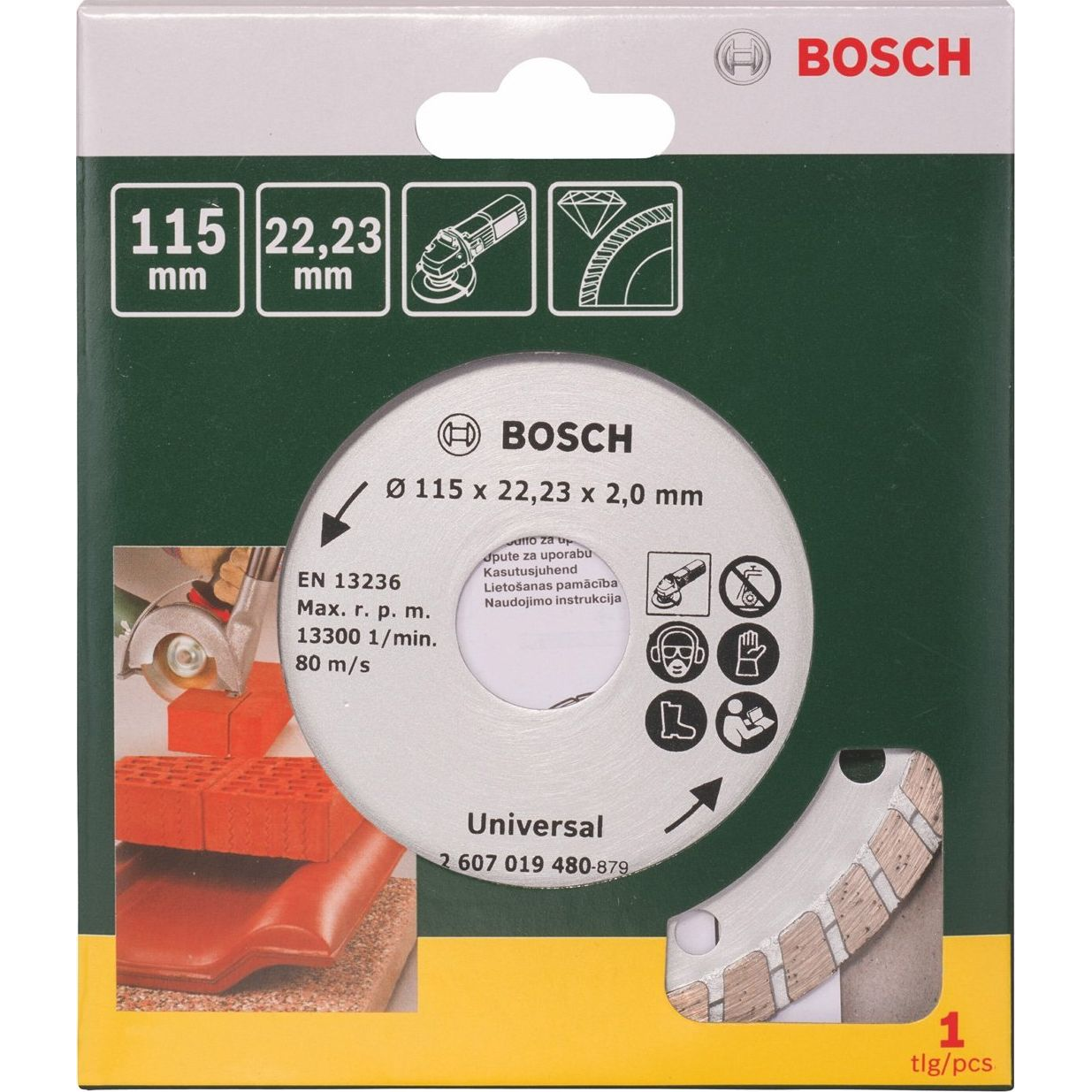 Bosch 2 607 019 480 sarokcsiszoló tartozék (2607019480)
