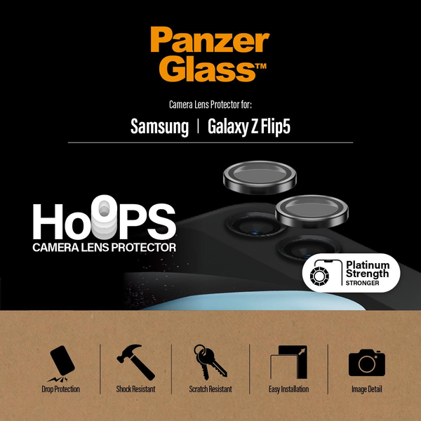 PanzerGlass HoOps Samsung Galaxy Z Flip5 kamera védő fólia