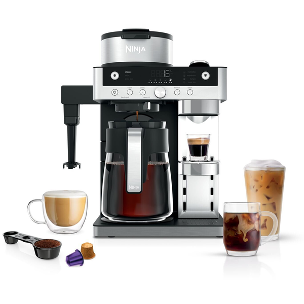 Ninja CFN802EU Prestige DualBrew 2 az 1-ben eszpresszó kávéfőző