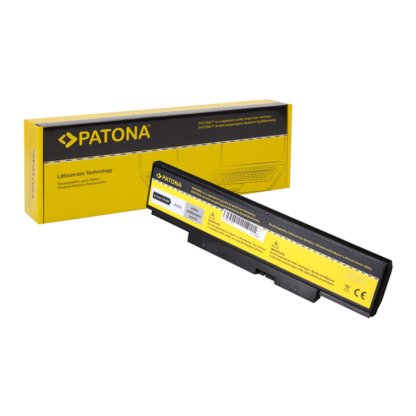 Baterie laptop Li-Ion, Patona, Compatibila Lenovo E550/E560, 4400 mAh, 10.8 V, Negru