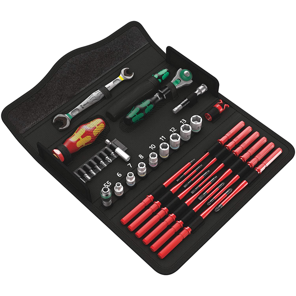 Wera Kraftform Kompakt W2 Wartung, 35-teilig
