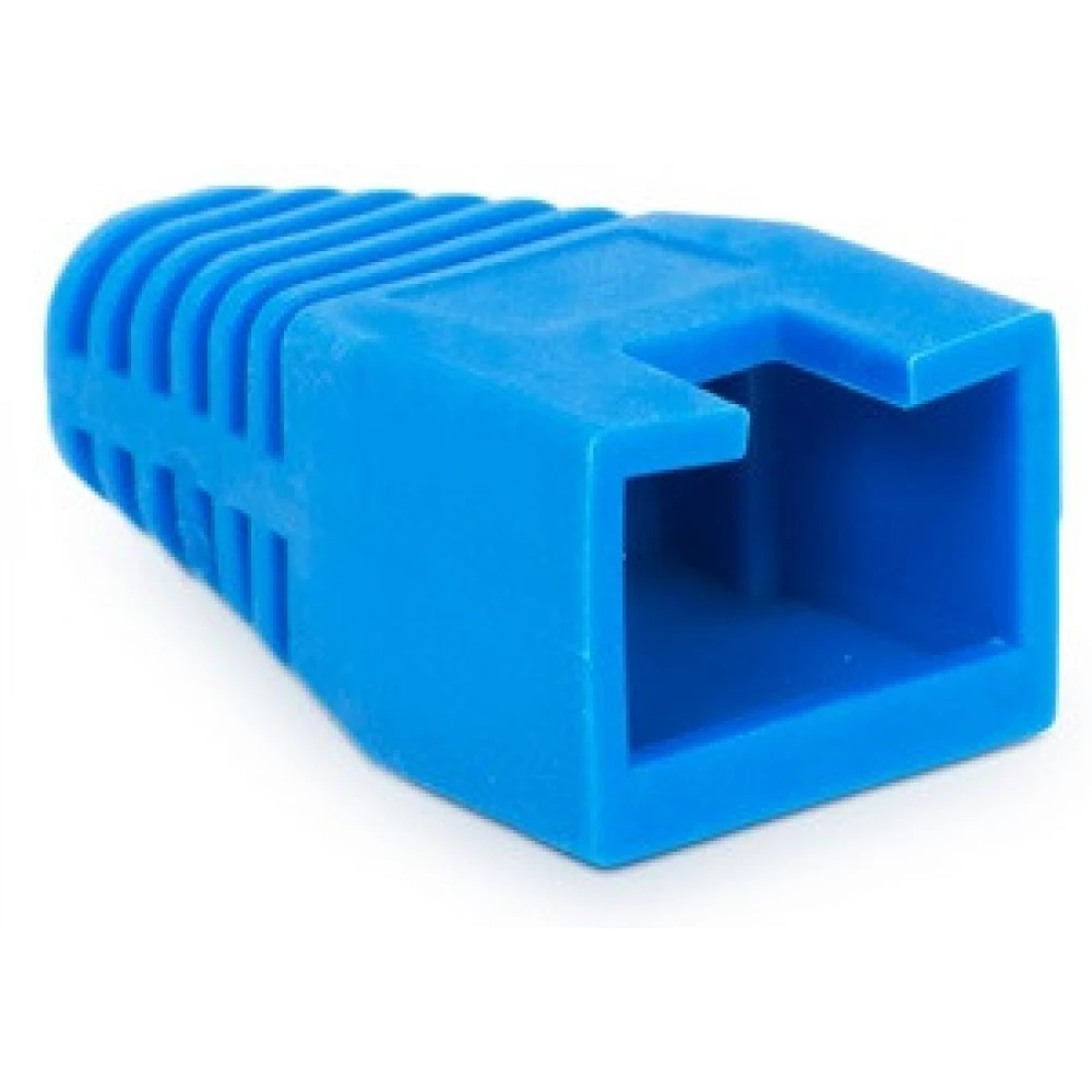Rülstein 05287KE Törésgátló RJ45 csatlakozóhoz Kék (100db/csomag) (05287KE)