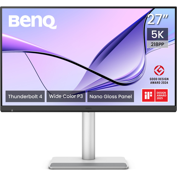 BenQ MA270S computerskærm 68,6 cm (27") 5120 x 2880 pixel 5K Ultra HD LED Hvid
