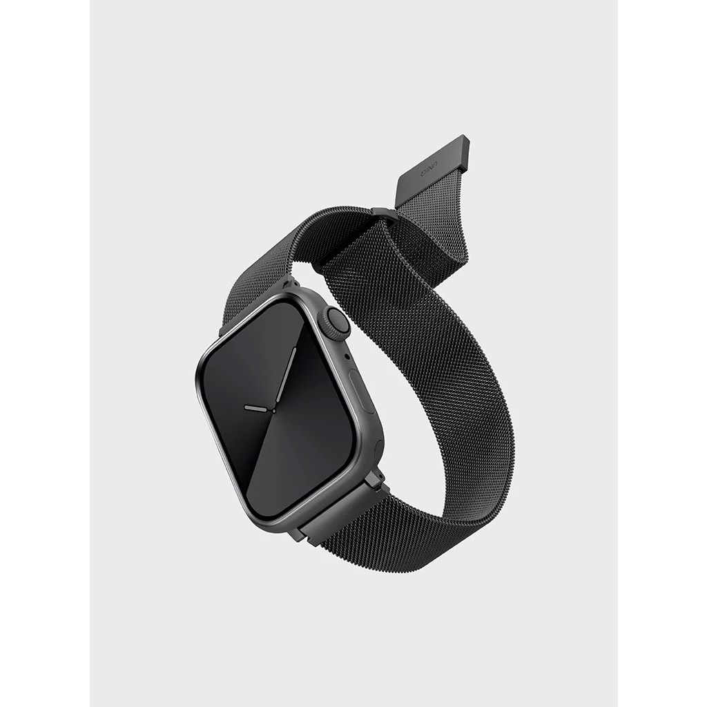 Uniq Dante Apple Watch 40/41/38mm fém szíj szürke (62570) (uniq62570)