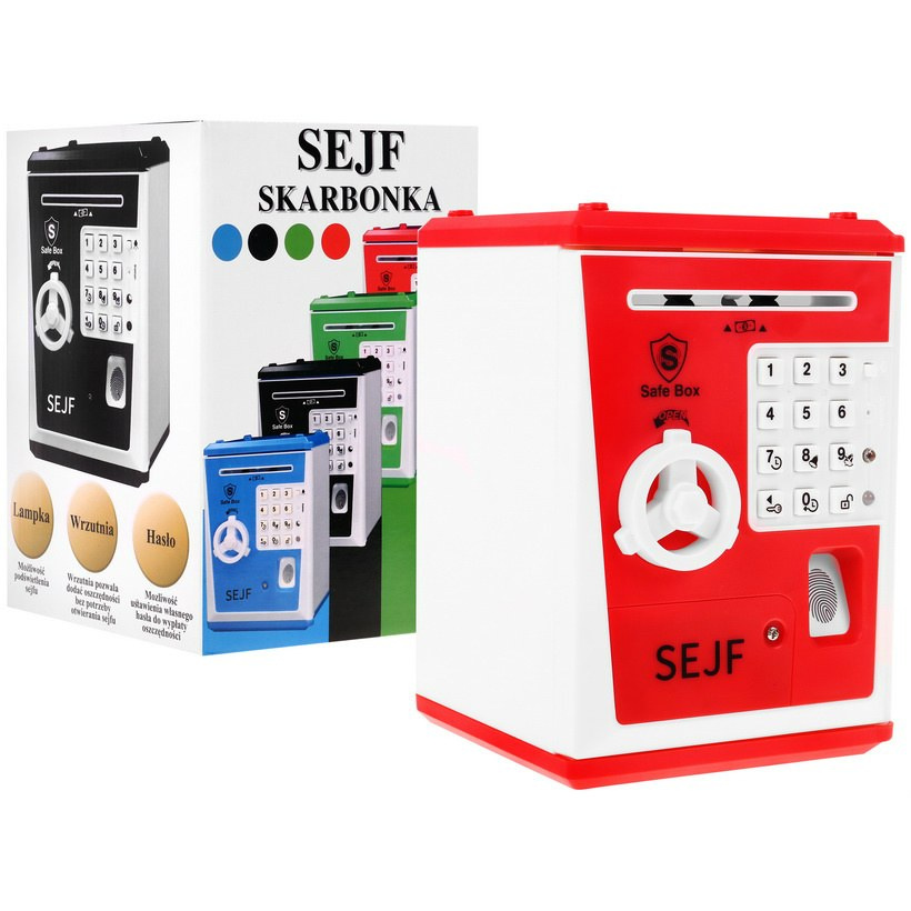 Sejf Malacpersely Széf - Piros (ZGR.LK-G982.CR)