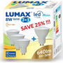  Lumax Zestaw żarówek LED Lumax LL325X4 8W GU10 MR16 3000K 650lm NW 830 105° SMD (4 sztuki)