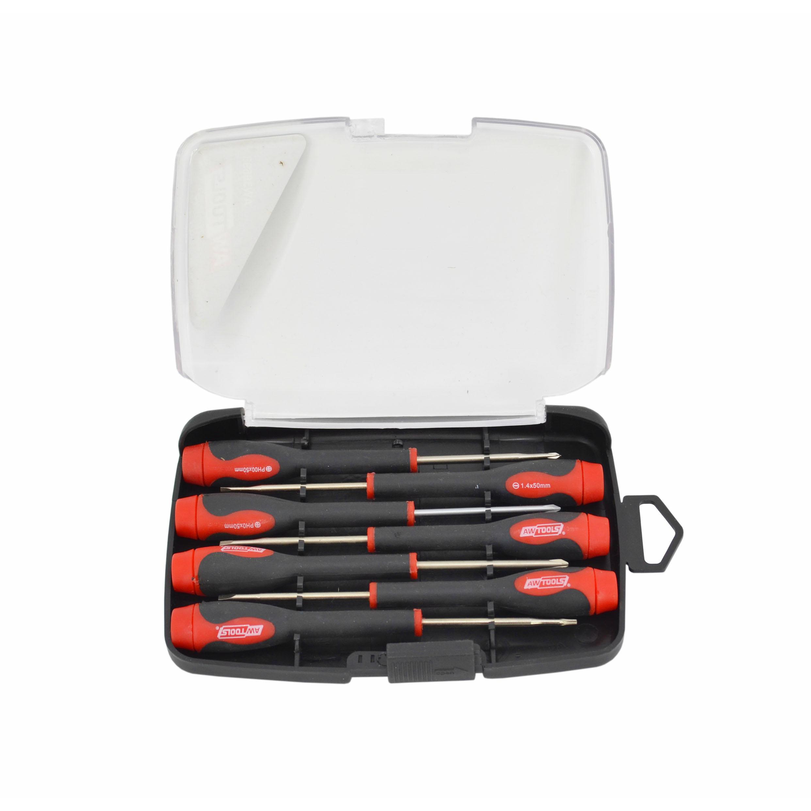 Precíziós csavarhúzó készlet S2 / kpl. 7 db AWTOOLS (AW36698)