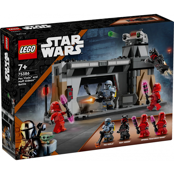 LEGO STAR WARS Súboj Paza Vizsliho a Moffa Gideona 75386