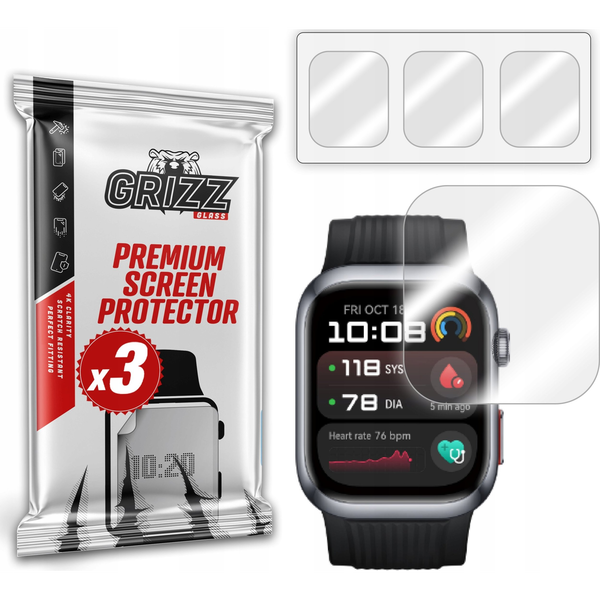  GrizzGlass Folia hydrożelowa GrizzGlass Hydrofilm do Huawei Watch D2