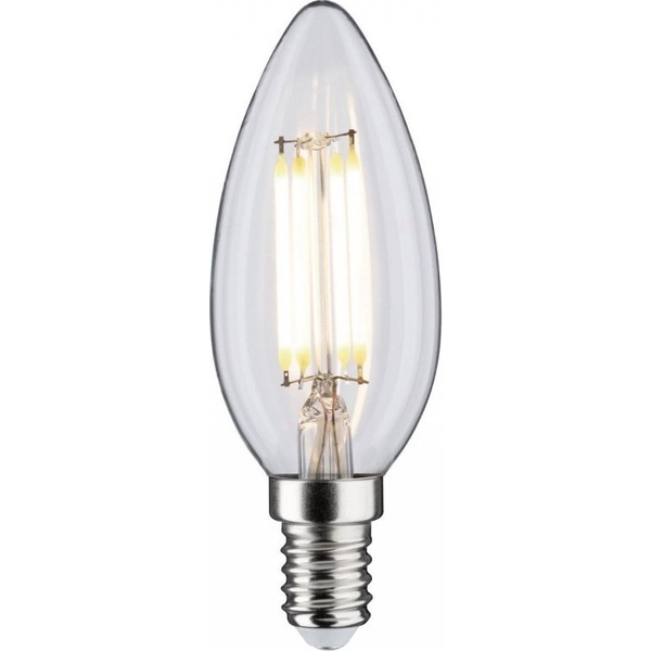 Paulmann 28915 LED EEK F (A - G) E14 Gyertya forma 4.8 W = 40 W Semleges fehér (Ø x Ma) 35 mm x 98 mm 1 db