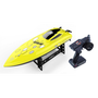 Моторна лодка с дистанционно управление, Fleg, Пластмаса, 2.4 GHz (GF8001), Жълта