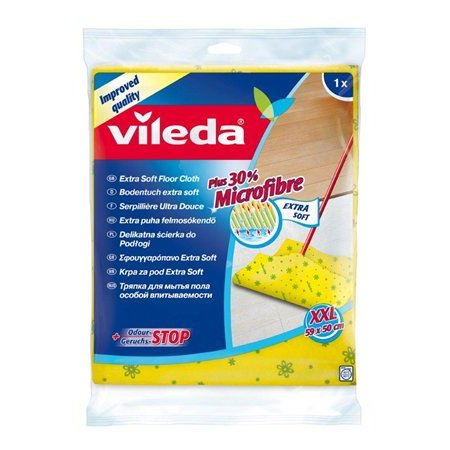 Vileda XXL felmosó kendő 30% mikroszállal sárga (KHTV30) (KHTV30)