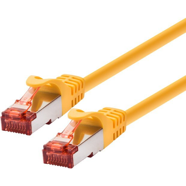 LOGON TCF66F020Y kabel sieciowy Żółty 2 m Cat6a F/UTP (FTP)