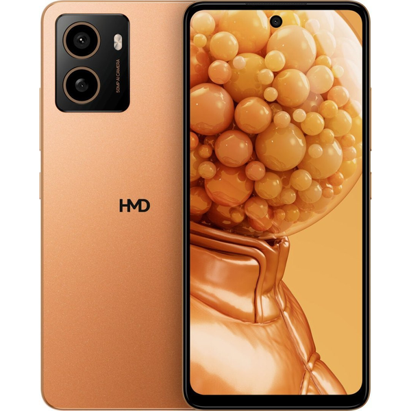HMD Pulse+ 16,7 cm (6.56") SIM doble Android 14 4G USB Tipo C 4 GB 128 GB 5000 mAh Naranja