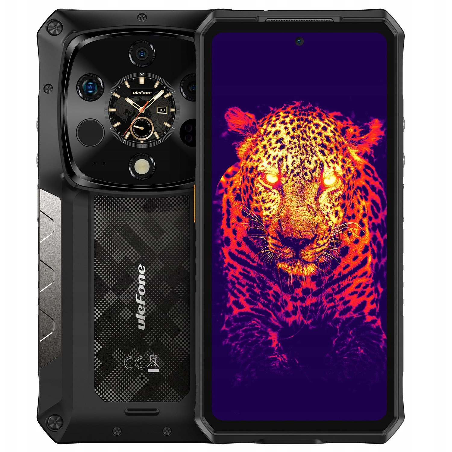 Ulefone Armor 28 Ultra Thermal 6,67" 5G 16GB/1TB DualSIM fekete okostelefon (Ulefone Armor 28 Ultra Black (Thermal Version))