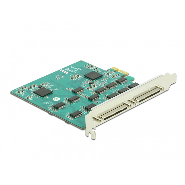 Delock 90501 RS-232 16-port PCIe x1 soros port bővítőkártya (90501)