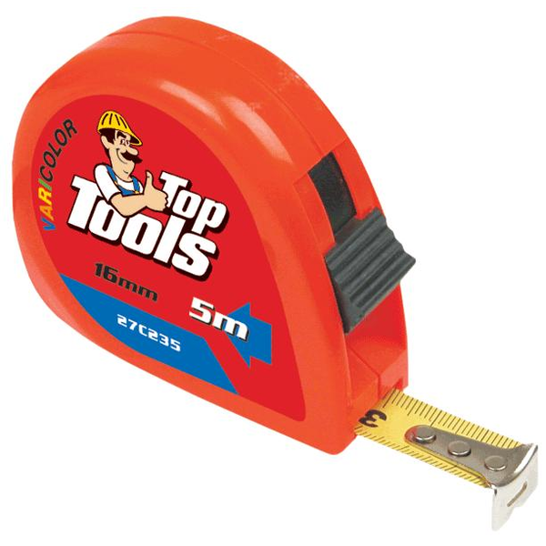 Top Tools Miara stalowa 5m zwijana (27C235)