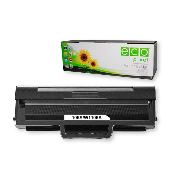 Ecopixel utángyártott HP W1106A NO.106A toner fekete (W1106AFUECONC)