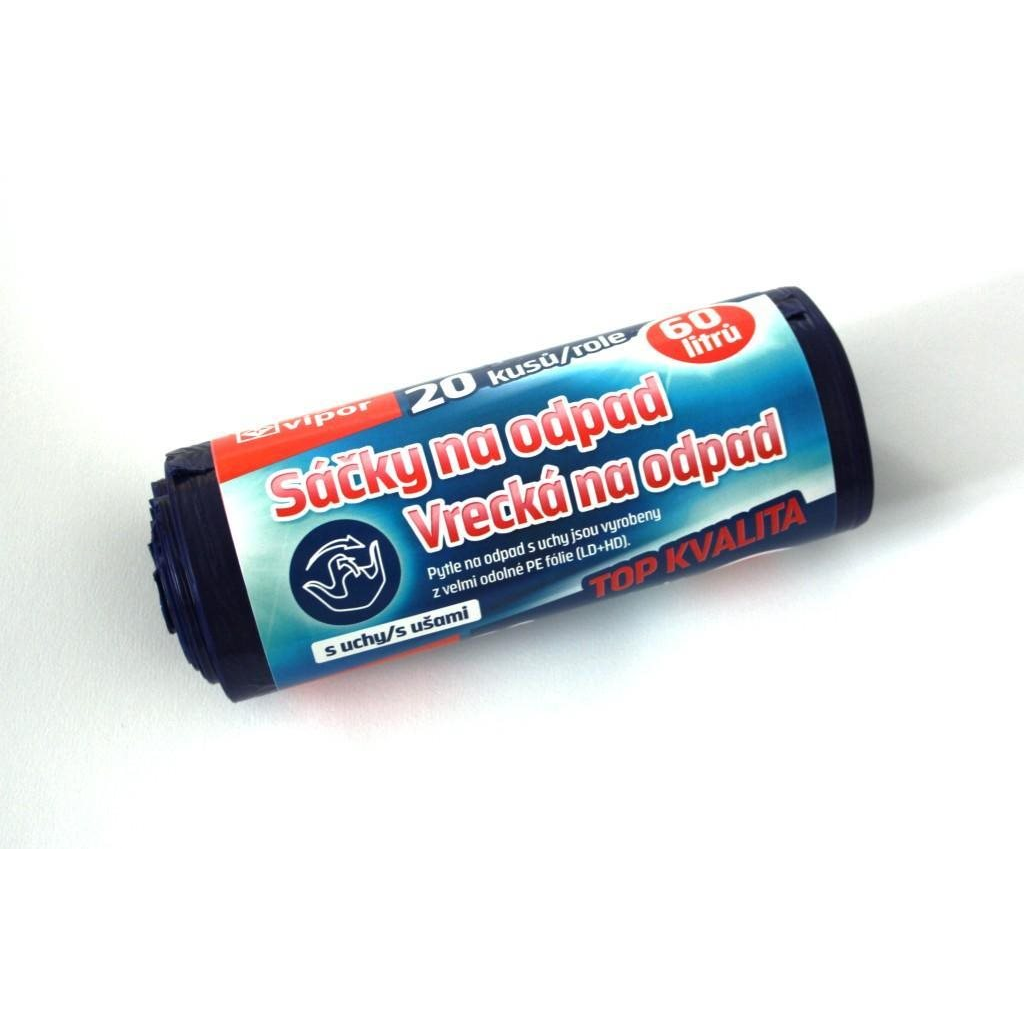 VIPOR LD+HD fülekkel 60 l, 20 db (8595657600588)