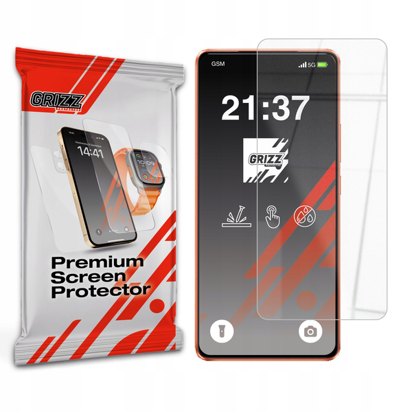 Szkło hybrydowe GrizzGlass HybridGlass do Vivo iQOO Z10 Turbo Pro