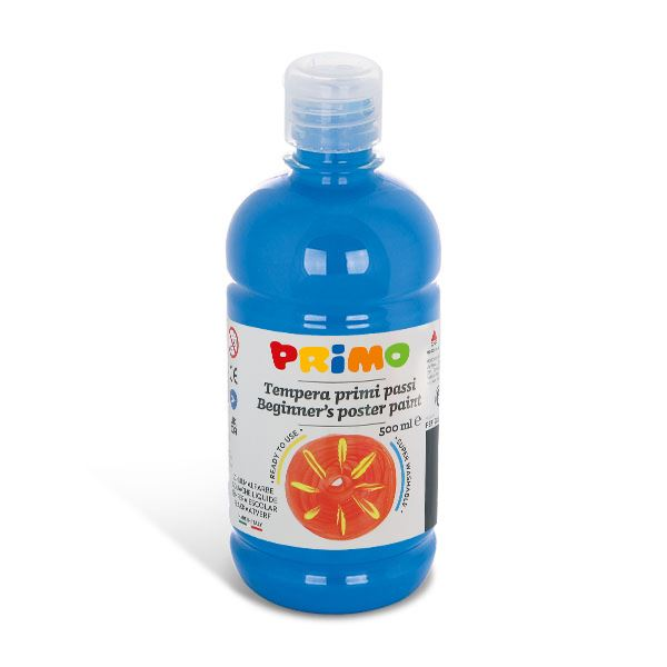 Primo 501 tempera 500ml kék (202BR500501) (202BR500501)