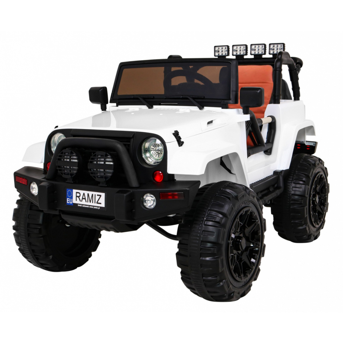 Ramiz Jeep All Terrain Elektromos autó - Fehér (PA.BDM0905.BIA)
